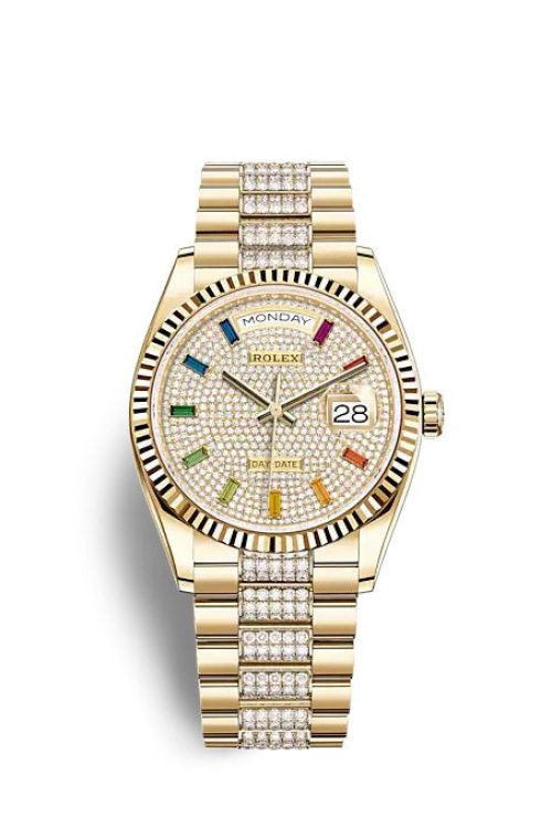 Rolex Day-Date 36 Yellow gold 128238-0052