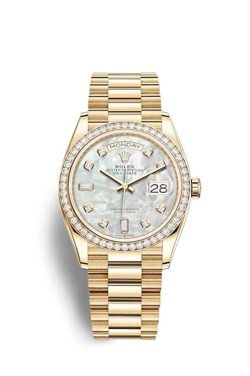 Rolex Day-Date 36 Yellow gold 128348RBR-0017