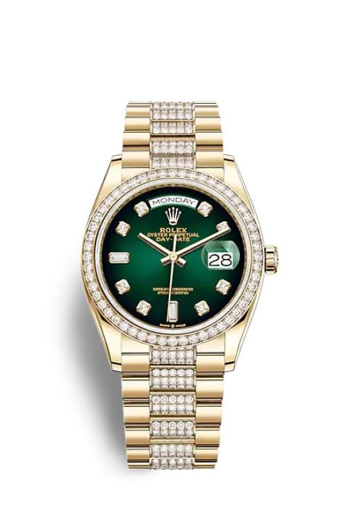 Rolex Day-Date 36 Yellow gold 128348RBR-0036