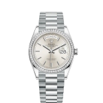 Rolex Day-Date 36mm Platinum and Diamonds Ref 128396tbr-0004 128396tbr-0004-2.jpg