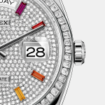 Rolex Day-Date 36mm Platinum and Diamonds Ref 128396tbr-0006 128396tbr-0006-5.jpg