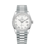 Rolex Day-Date 36mm Platinum and Diamonds Ref 128396tbr-0010 128396tbr-0010-2.jpg