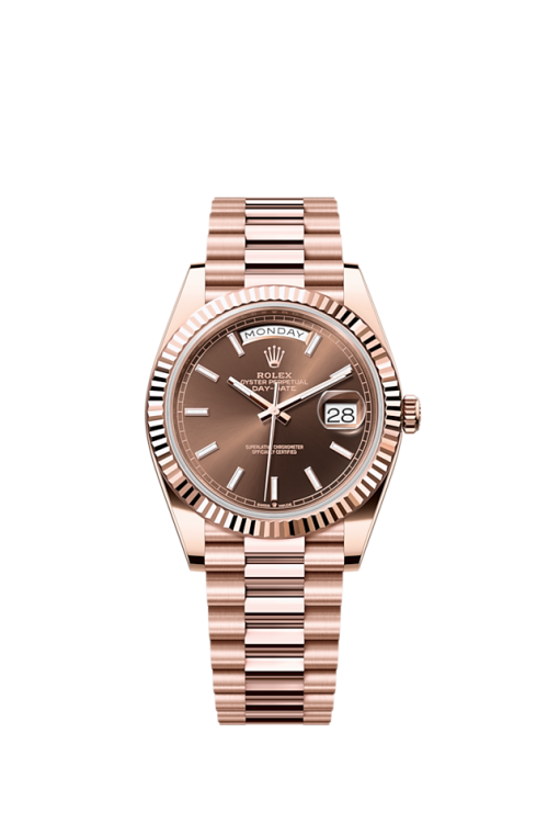 Rolex Day-Date 40 18k Everose Gold 40mm 228235-0053