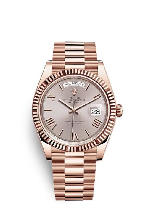 Rolex Day-Date 40 Everose gold 228235-0001