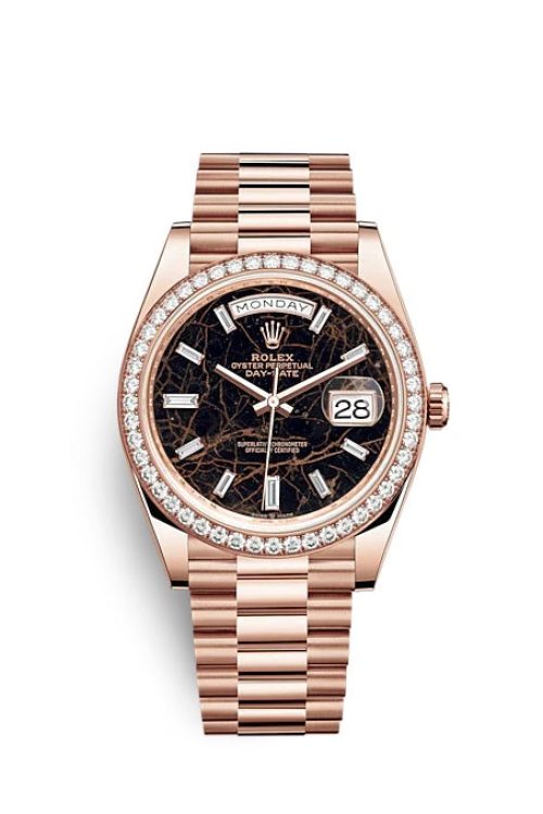 Rolex Day-Date 40 Everose gold 228345RBR-0016