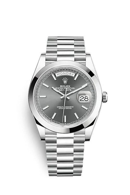 Rolex Day-Date 40 Platinum 228206-0045