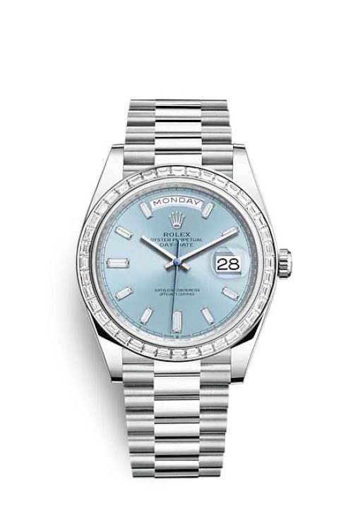 Rolex Day-Date 40 Platinum 228396TBR-0002