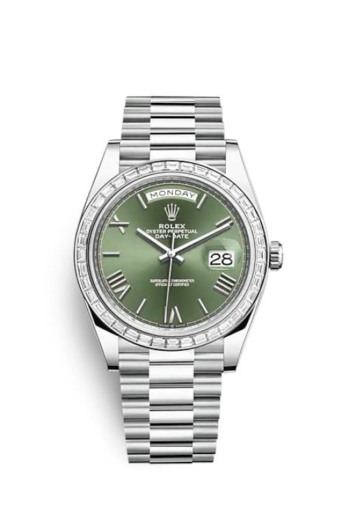 Rolex Day-Date 40 Platinum 228396TBR-0020