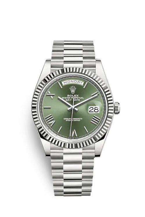 Rolex Day-Date 40 White gold 228239-0033