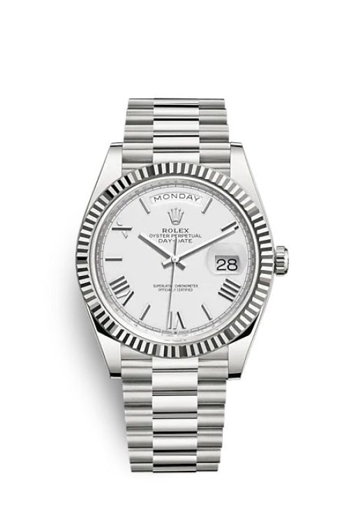 Rolex Day-Date 40 White gold 228239-0046