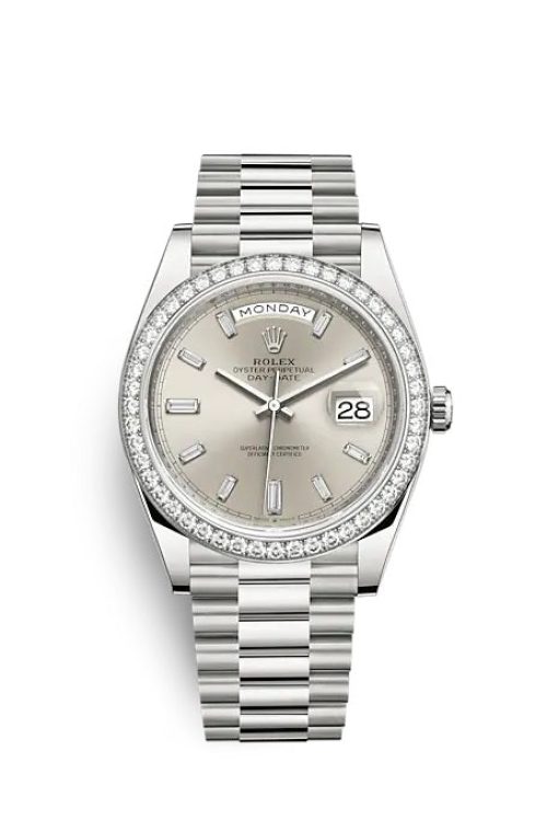 Rolex Day-Date 40 White gold 228349RBR-0001