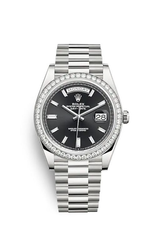 Rolex Day-Date 40 White gold 228349RBR-0003
