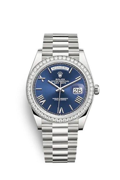 Rolex Day-Date 40 White gold 228349RBR-0005