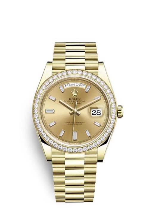 Rolex Day-Date 40 Yellow gold 228348RBR-0002