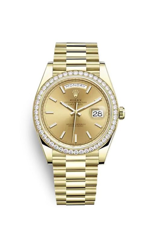 Rolex Day-Date 40 Yellow gold 228348RBR-0008