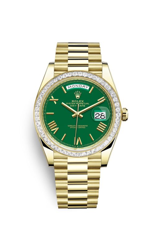 Rolex Day-Date 40mm 18k Yellow Gold and Diamonds 228398tbr-0039