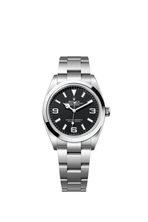 Rolex Explorer 36 mm Oystersteel 124270-0001