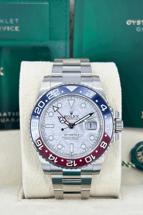 Rolex GMT-Master II 18 ct white gold 126719BLRO-0002