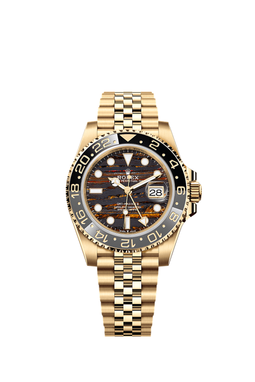 Rolex GMT-Master II 18k Yellow Gold 40mm 126718grnr-0002
