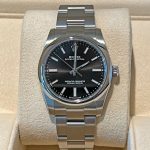 Rolex LADIES Oyster Perpetual 34mm Black Dial Ref 124200-0002 124200-0002-1.jpg