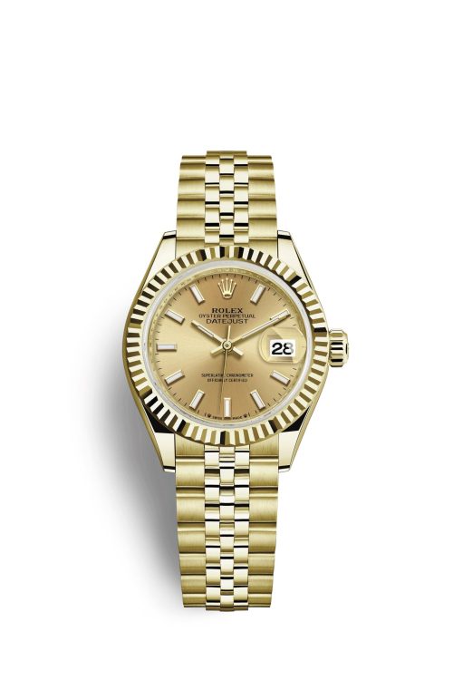 Rolex Lady-Datejust 28 18k Yellow Gold 279178-0003