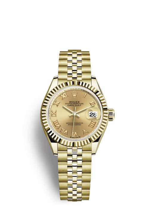Rolex Lady-Datejust 28 18k Yellow Gold 279178-0023