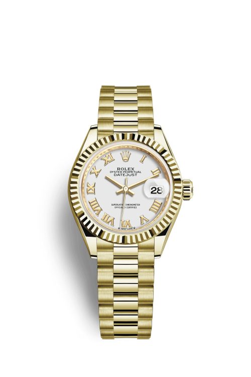 Rolex Lady-Datejust 28 18k Yellow Gold 279178-0029