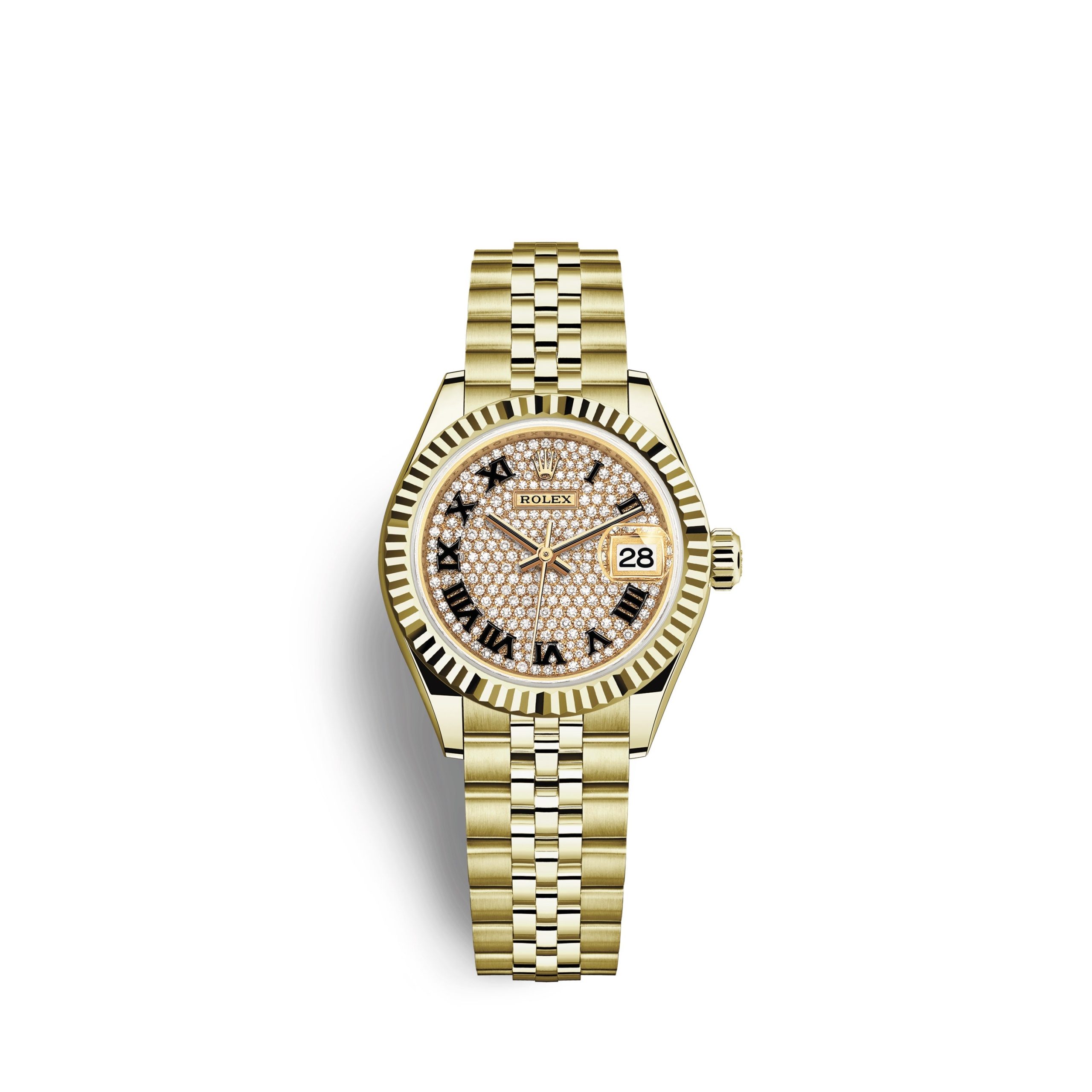 Rolex Lady-Datejust 28 18k Yellow Gold Ref 279178-0032 279178-0032-1.jpg