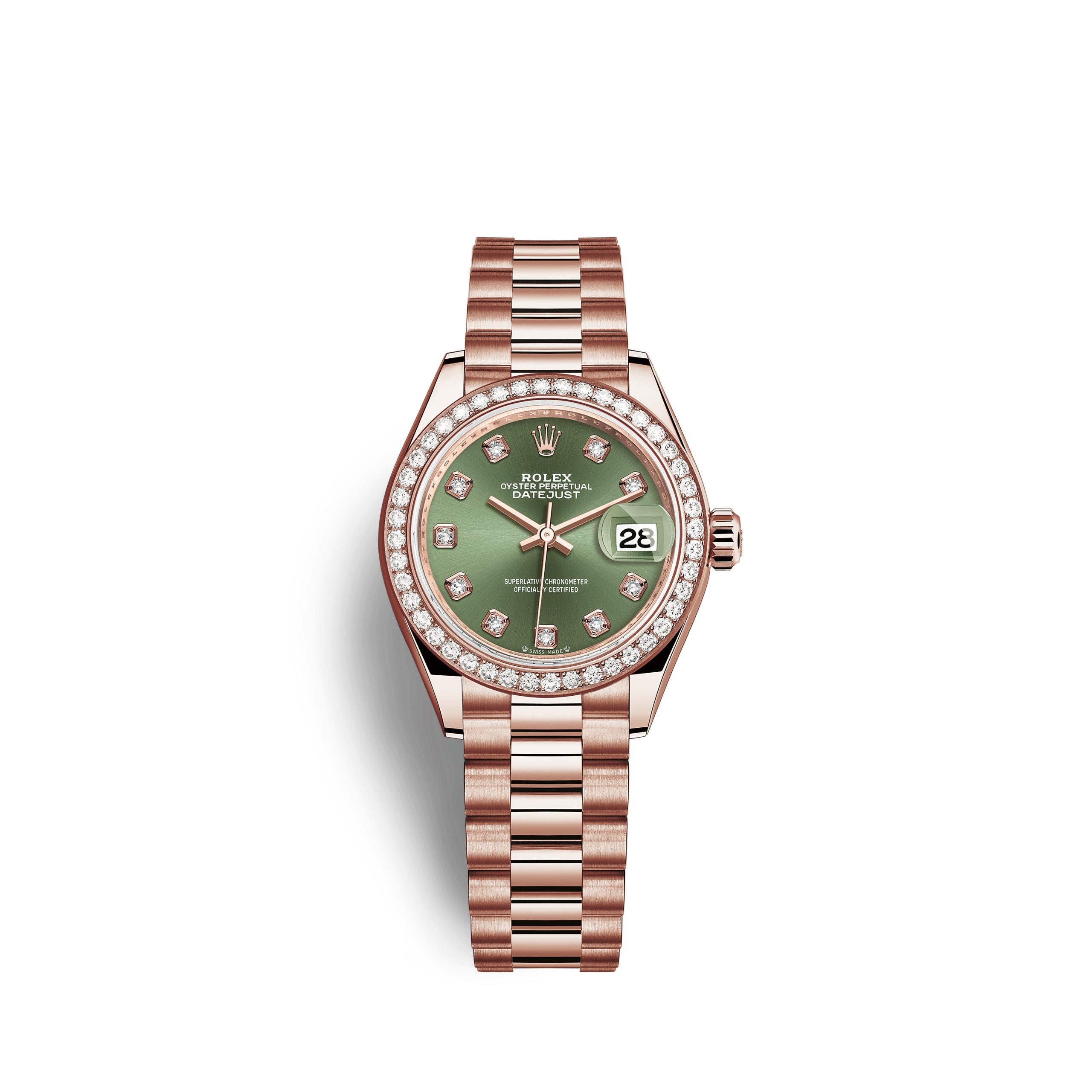 Rolex Lady-Datejust 28 18kt Everose Gold and diamonds Ref 279135RBR-0014 279135RBR-0014-1.jpg