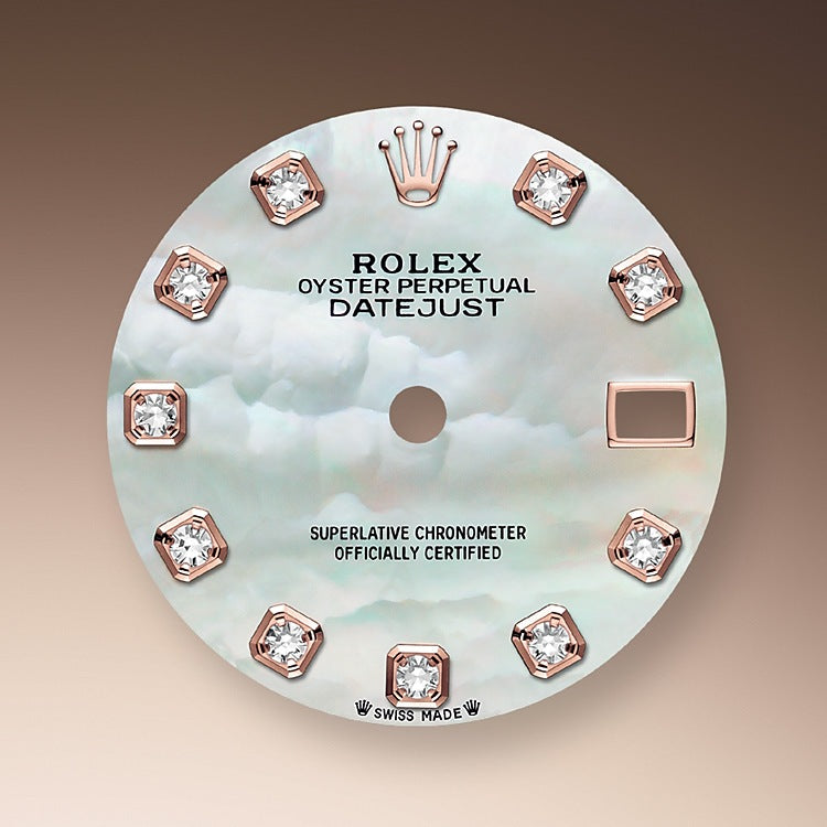 Rolex Lady-Datejust 28 18kt Everose Gold and diamonds Ref 279135RBR-0019 279135RBR-0019-2.jpg