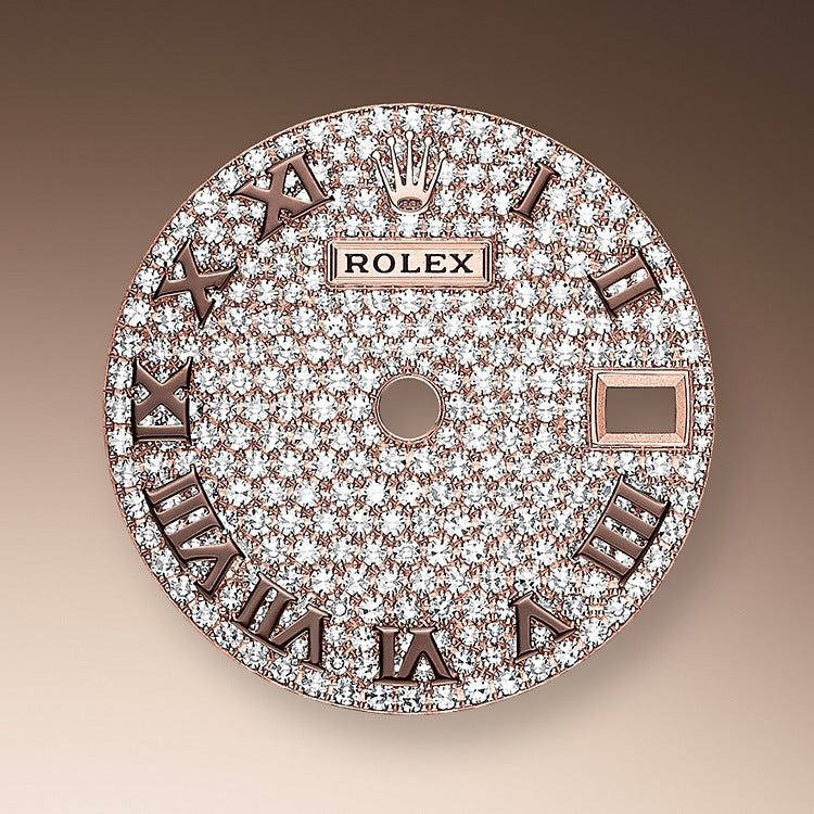 Rolex Lady-Datejust 28 18kt Everose Gold and diamonds Ref 279135RBR-0022 279135RBR-0022-2.jpg
