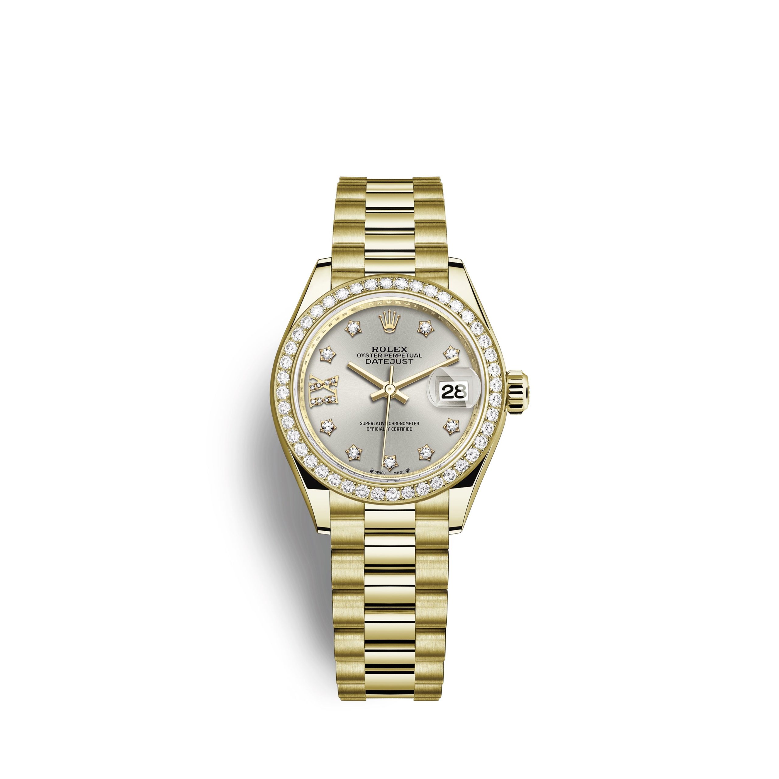 Rolex Lady-Datejust 28 18kt Yellow Gold and diamonds Ref 279138RBR-0001 279138RBR-0001-1.jpg
