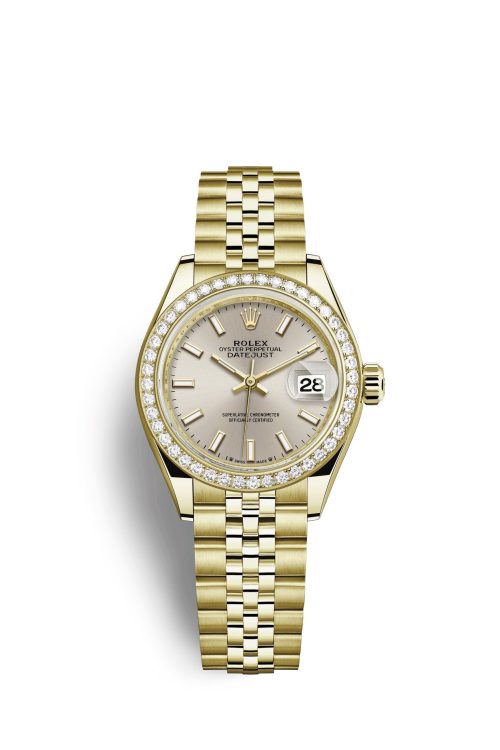 Rolex Lady-Datejust 28 18kt Yellow Gold and diamonds 279138RBR-0012