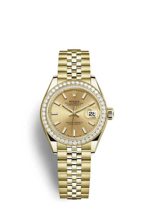 Rolex Lady-Datejust 28 18kt Yellow Gold and diamonds 279138RBR-0013