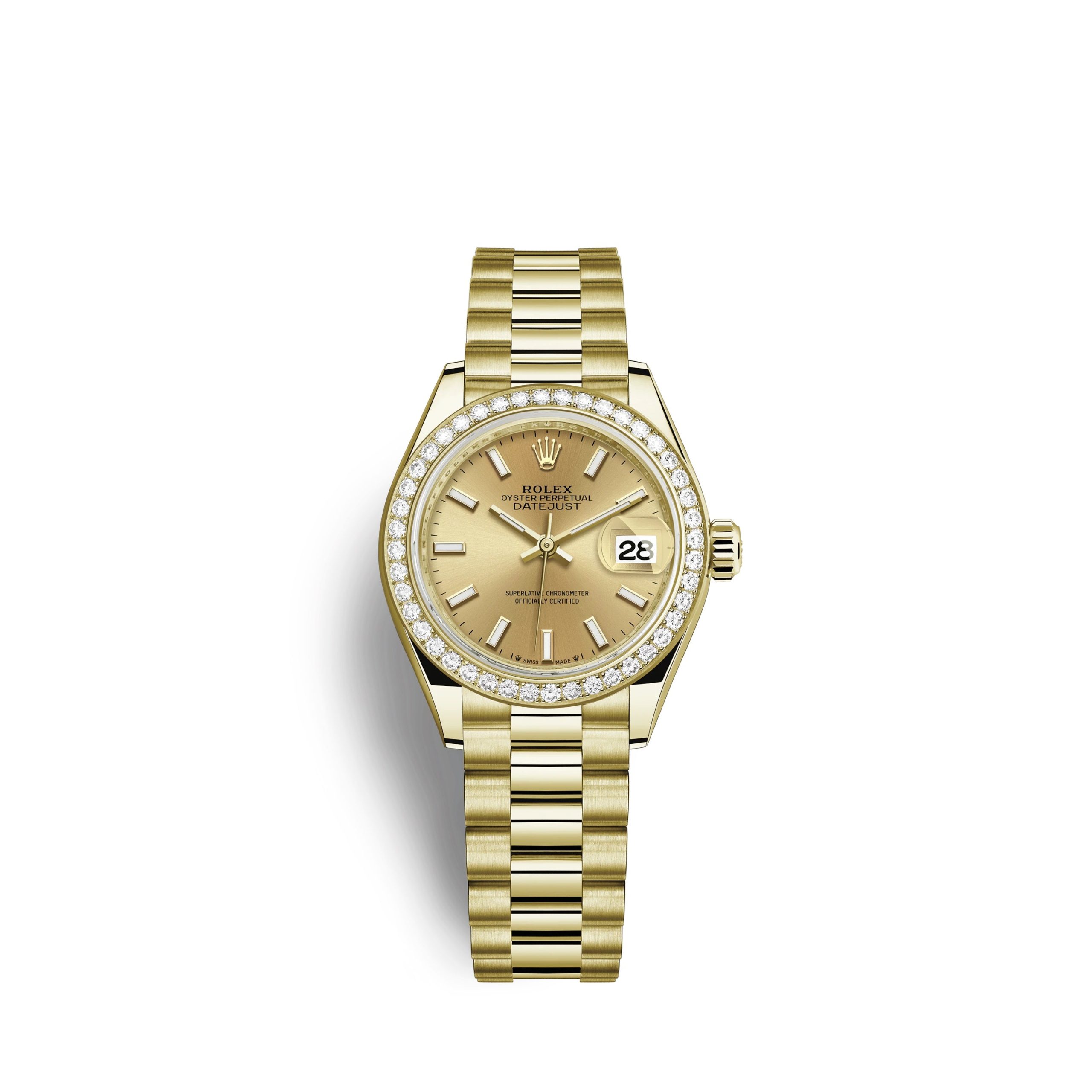 Rolex Lady-Datejust 28 18kt Yellow Gold and diamonds Ref 279138RBR-0014 279138RBR-0014-1.jpg