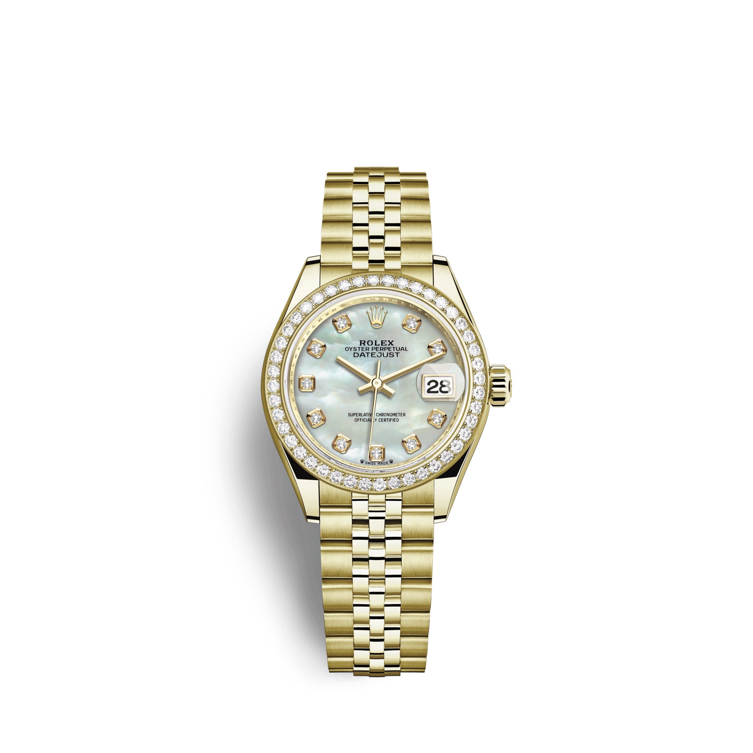 Rolex Lady-Datejust 28 18kt Yellow Gold and diamonds Ref 279138RBR-0016 279138RBR-0016-1.jpg