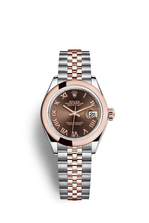 Rolex Lady-Datejust 28 Oystersteel and 18k Everose Gold 279161-0009