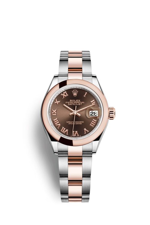 Rolex Lady-Datejust 28 Oystersteel and 18k Everose Gold 279161-0010