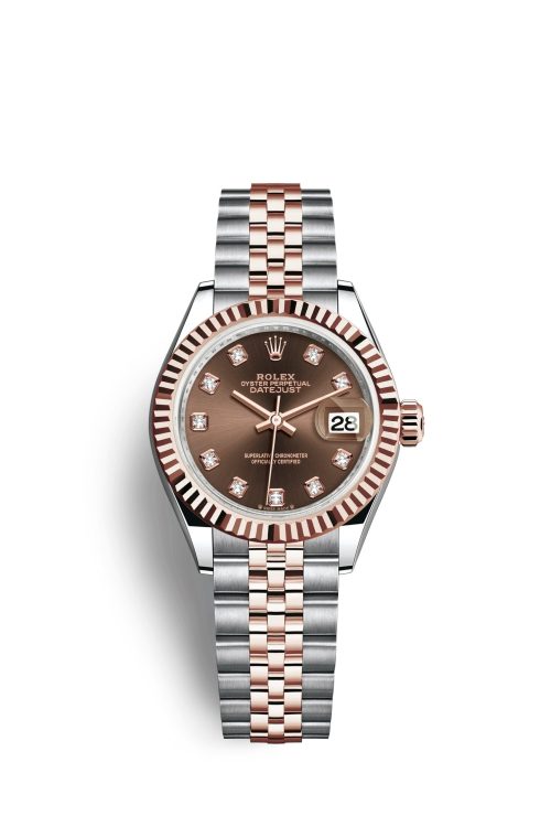 Rolex Lady-Datejust 28 Oystersteel and 18k Everose Gold 279171-0011