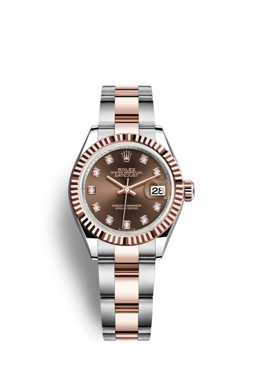 Rolex Lady-Datejust 28 Oystersteel and 18k Everose Gold 279171-0012