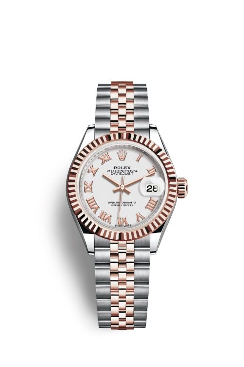 Rolex Lady-Datejust 28 Oystersteel and 18k Everose Gold 279171-0021