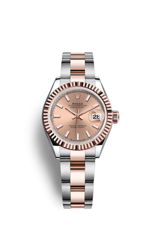 Rolex Lady-Datejust 28 Oystersteel and 18k Everose Gold 279171-0024