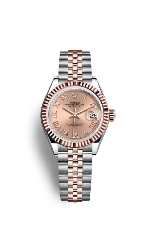Rolex Lady-Datejust 28 Oystersteel and 18k Everose Gold 279171-0025
