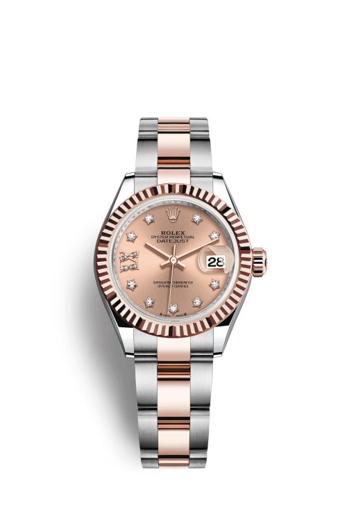 Rolex Lady-Datejust 28 Oystersteel and 18k Everose Gold 279171-0028