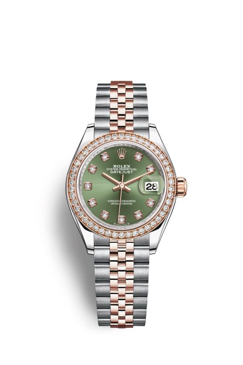 Rolex Lady-Datejust 28 Oystersteel and 18k Everose Gold 279381RBR-0007