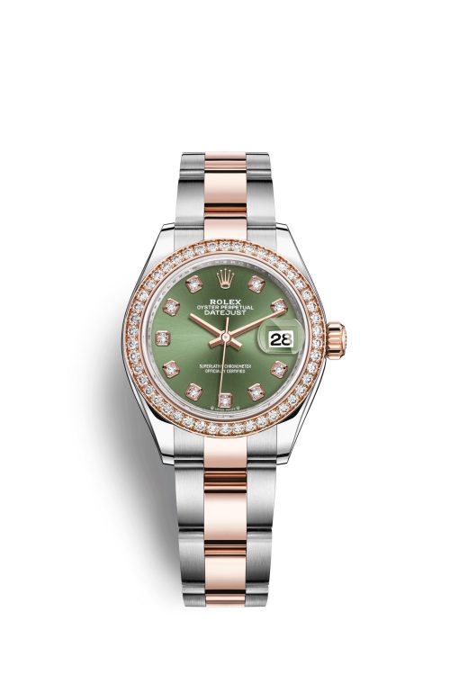 Rolex Lady-Datejust 28 Oystersteel and 18k Everose Gold 279381RBR-0008