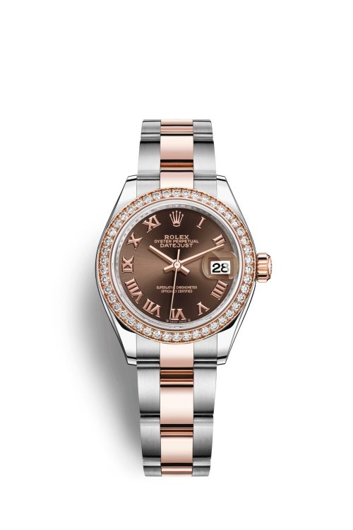 Rolex Lady-Datejust 28 Oystersteel and 18k Everose Gold 279381RBR-0010