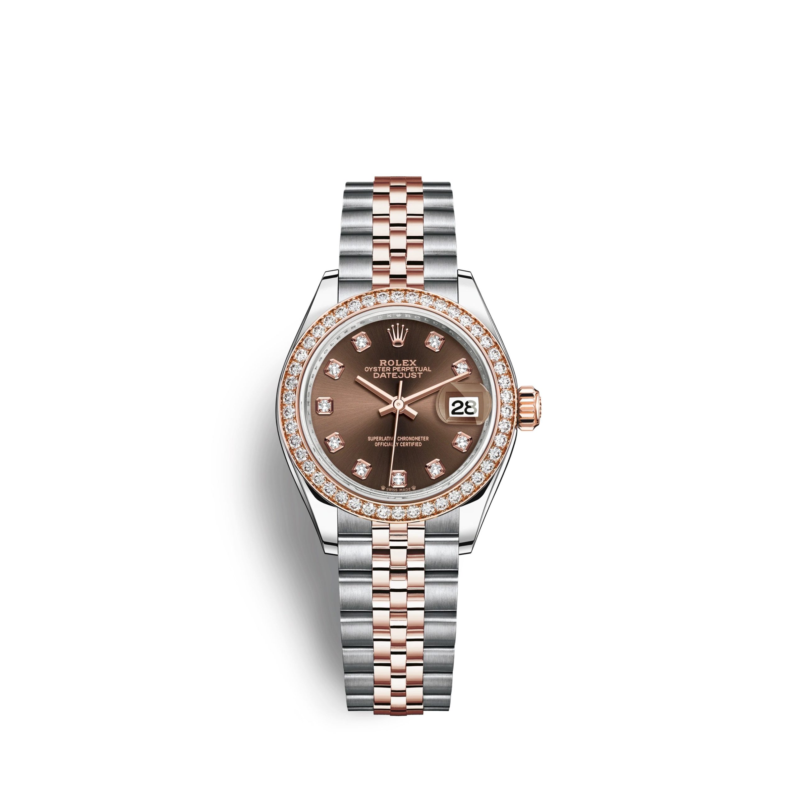 Rolex Lady-Datejust 28 Oystersteel and 18k Everose Gold Ref 279381RBR-0011 279381RBR-0011-1.jpg