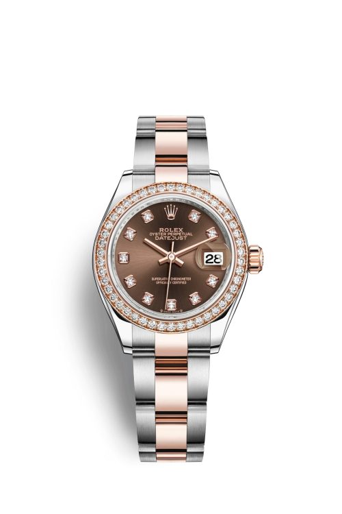 Rolex Lady-Datejust 28 Oystersteel and 18k Everose Gold 279381RBR-0012