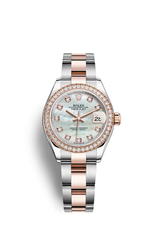 Rolex Lady-Datejust 28 Oystersteel and 18k Everose Gold 279381RBR-0014